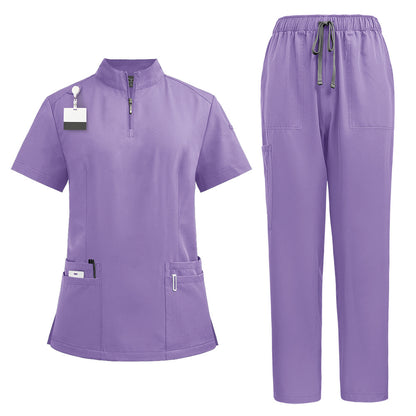 Medical Surgical Uniform with Zipper