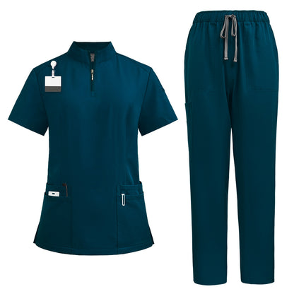 Medical Surgical Uniform with Zipper