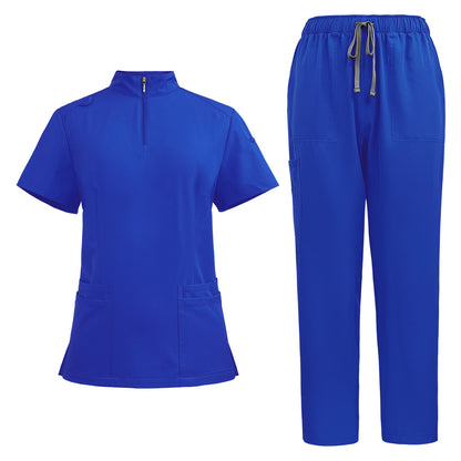 Medical Surgical Uniform with Zipper