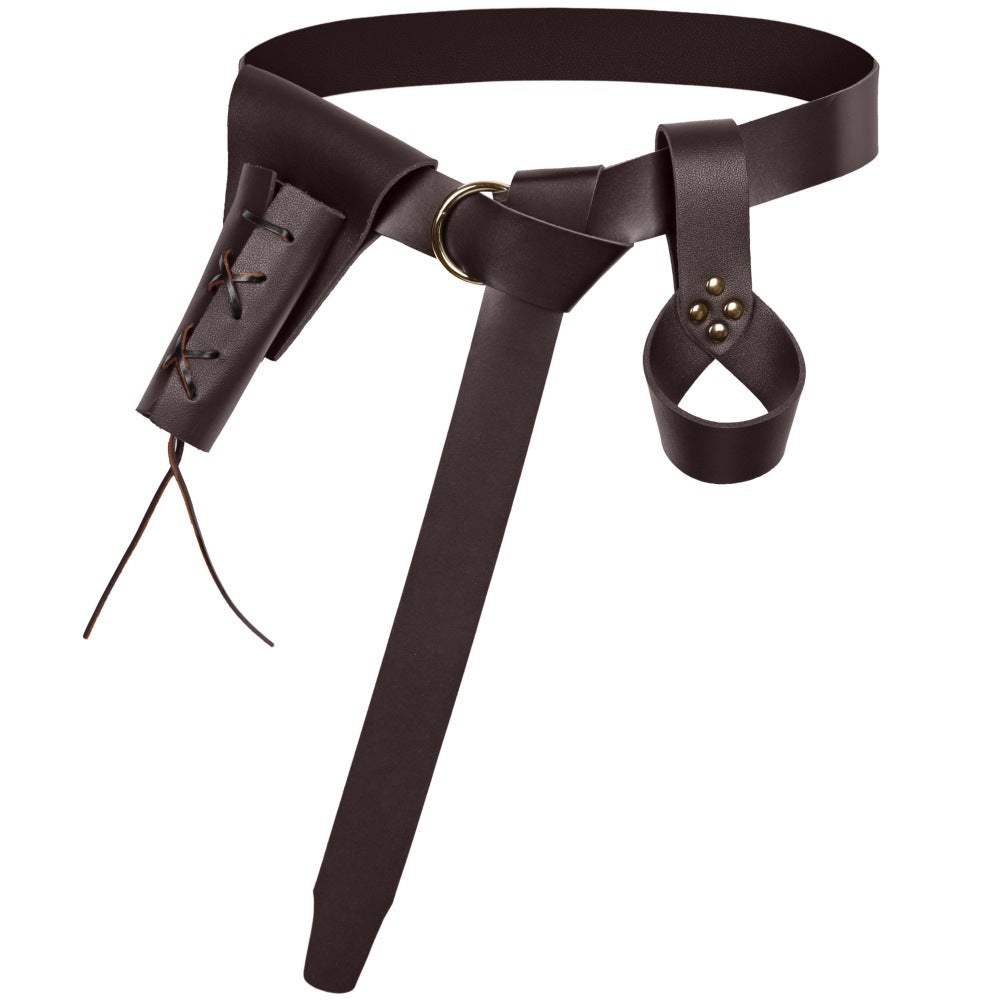 Medieval Belt Knight Sword Scabbard