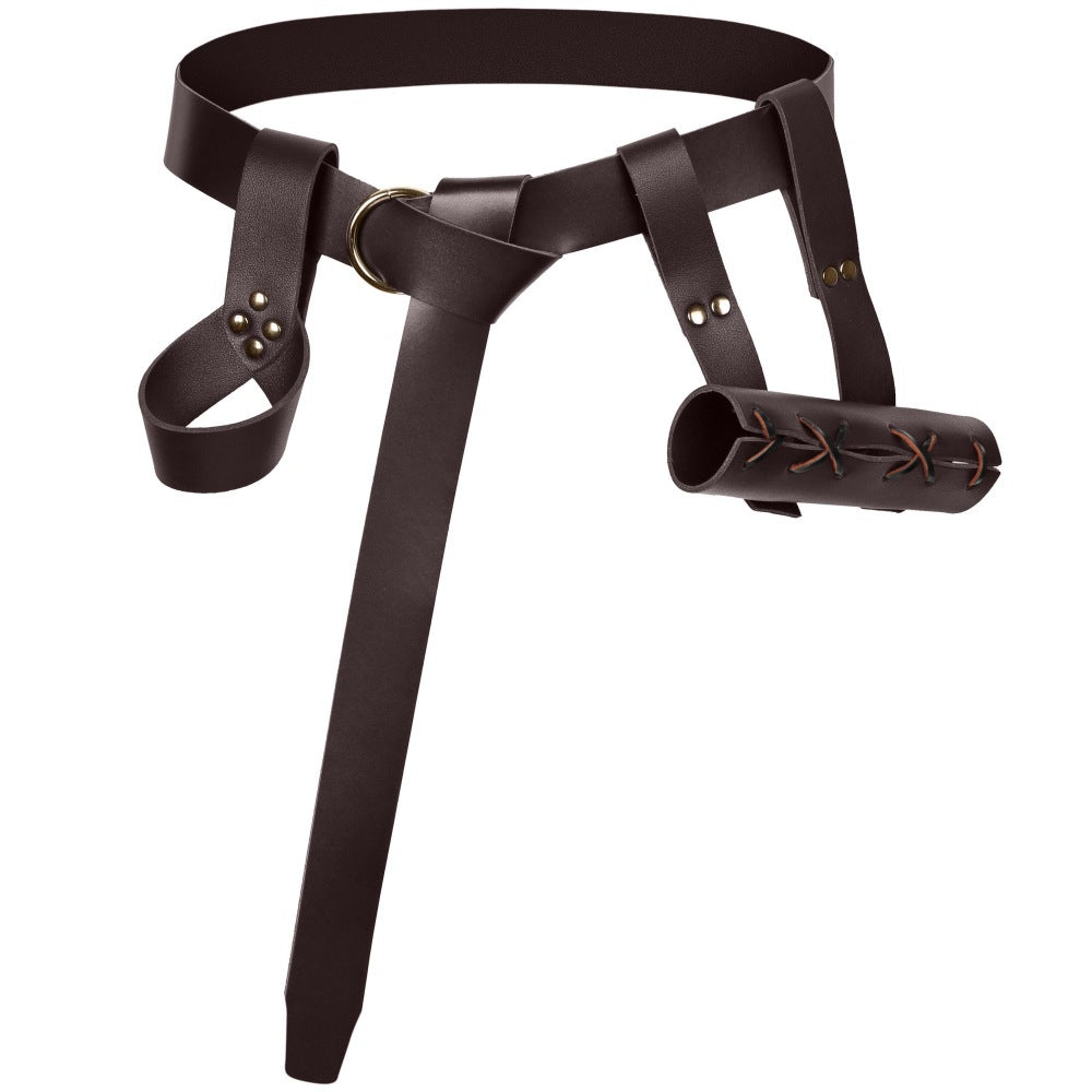 Medieval Belt Knight Sword Scabbard