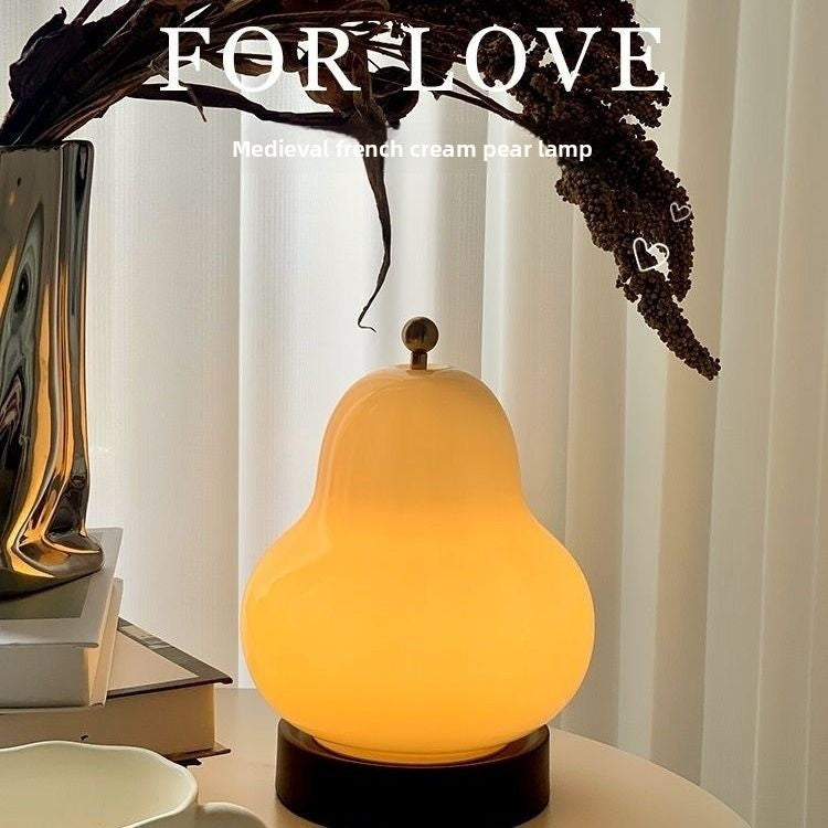 Medieval cream style table lamp