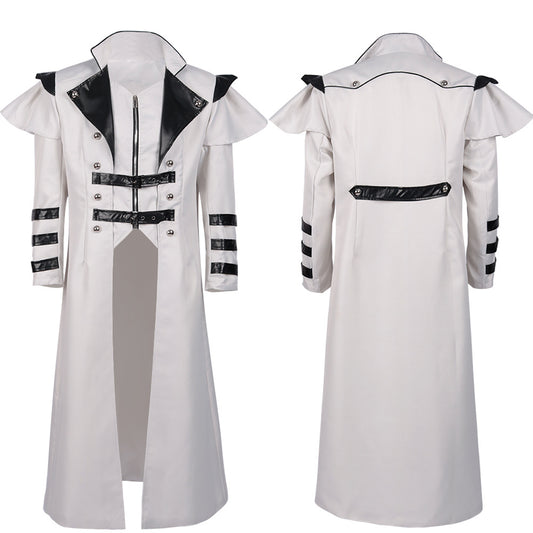 Medieval Gothic Long Trench Coat