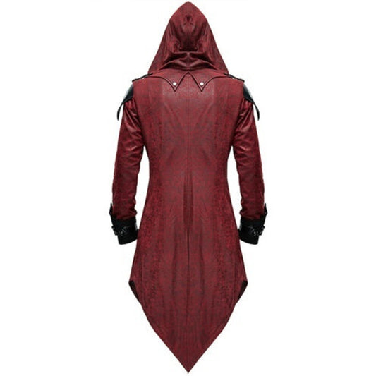 Medieval Gothic Performance Coat for Halloween