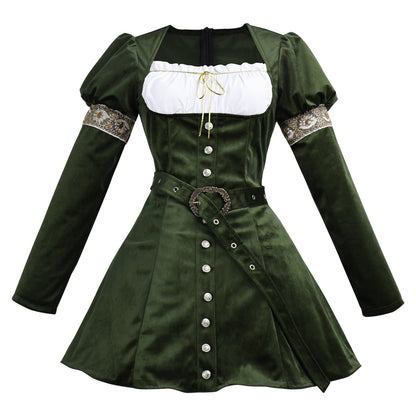 Medieval Gothic Retro Dress