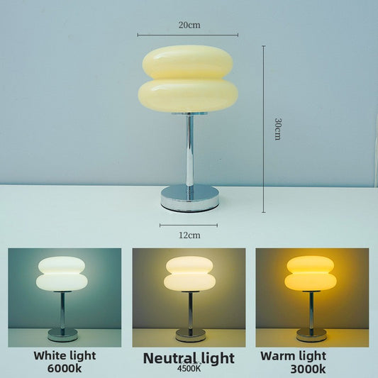 Medieval Hamburg glass table lamp