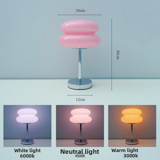 Medieval Hamburg glass table lamp