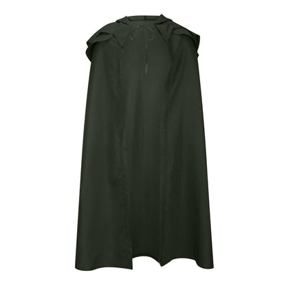 Medieval Hooded Cloak Long Sleeved Wizard Robe