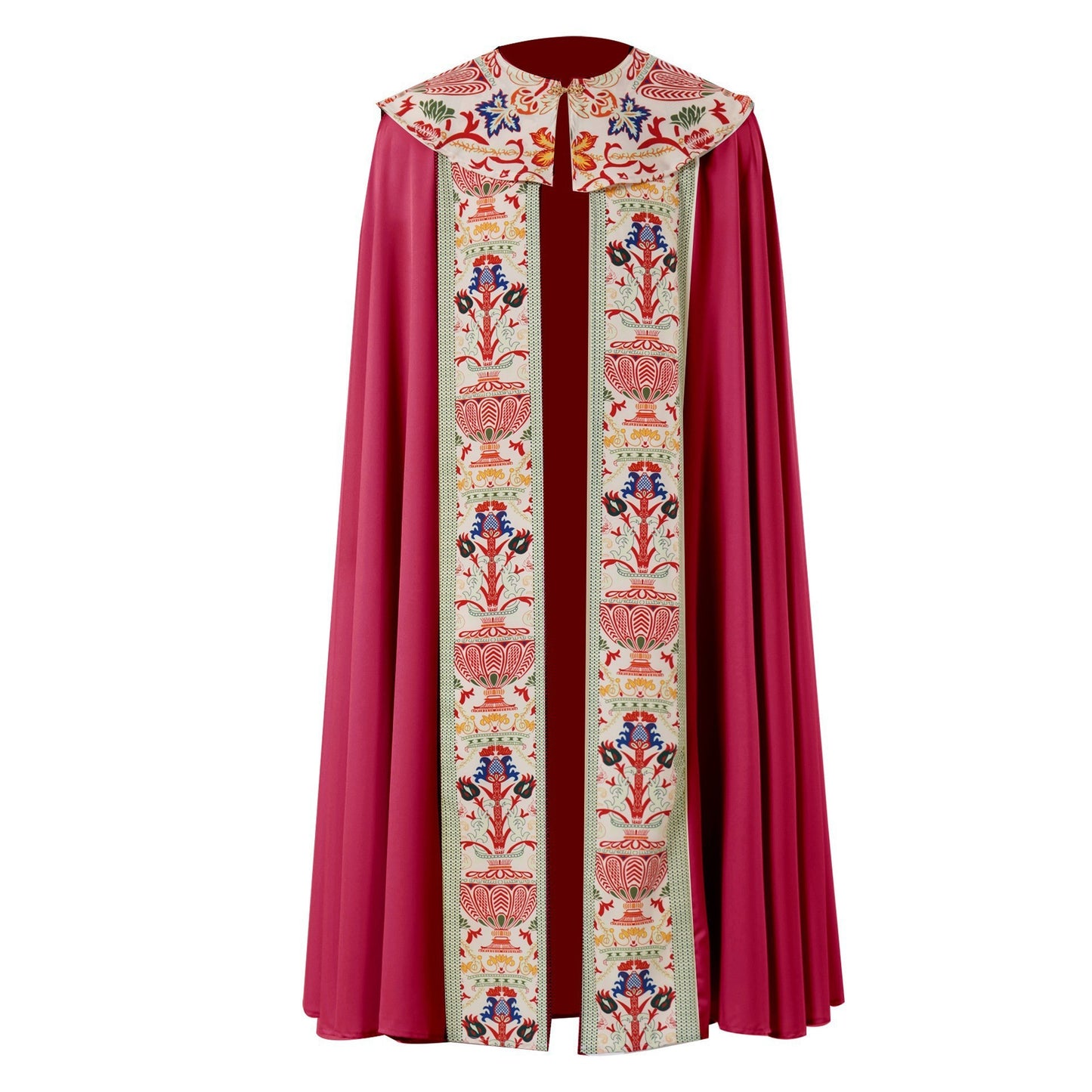 Medieval Hooded Cloak Long Sleeved Wizard Robe