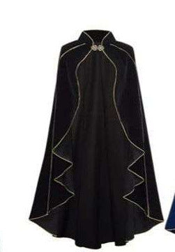 Medieval Hooded Wizard Cloak