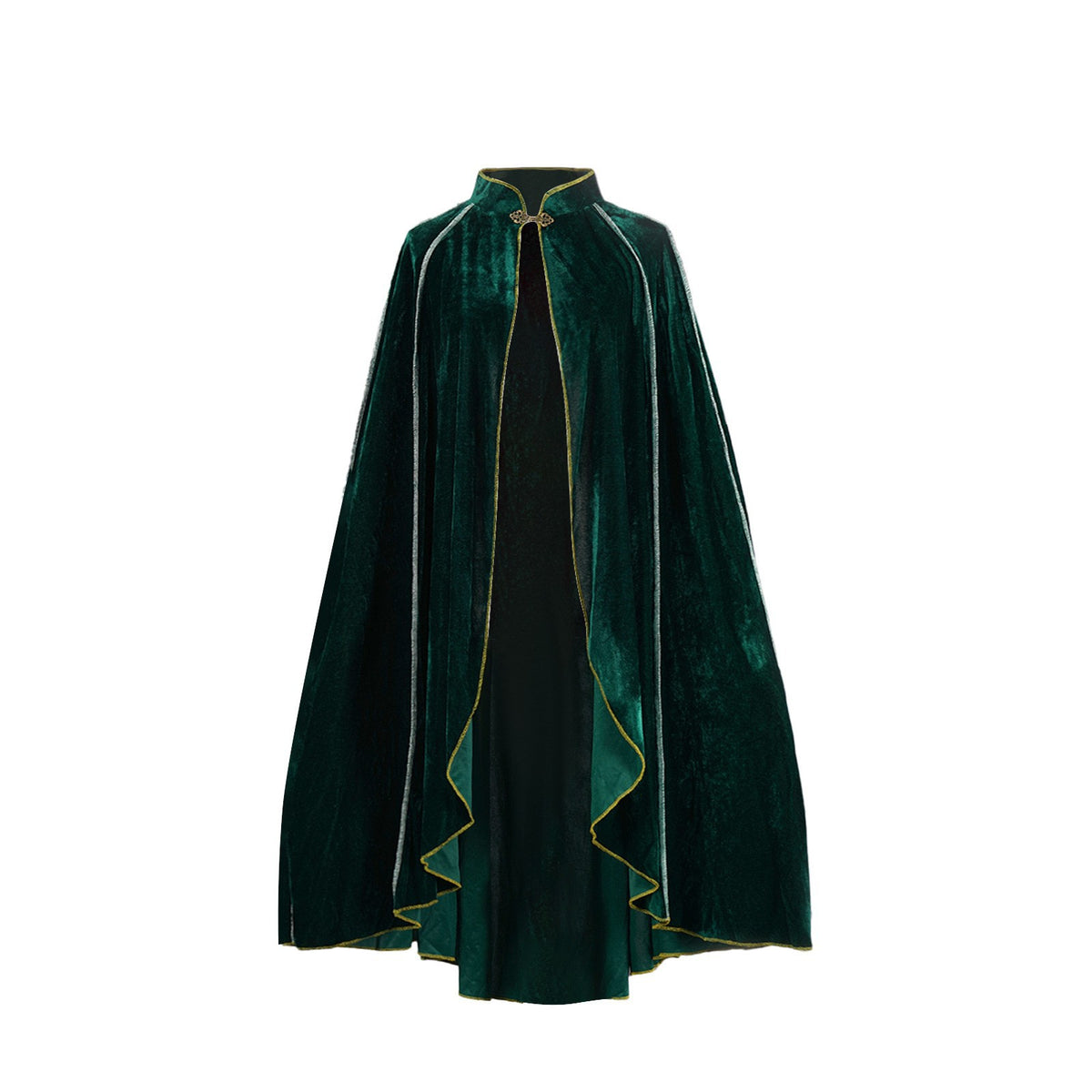 Medieval Hooded Wizard Cloak