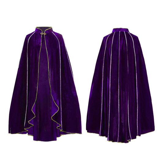 Medieval Hooded Wizard Cloak