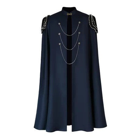 Medieval Hooded Wizard Cloak