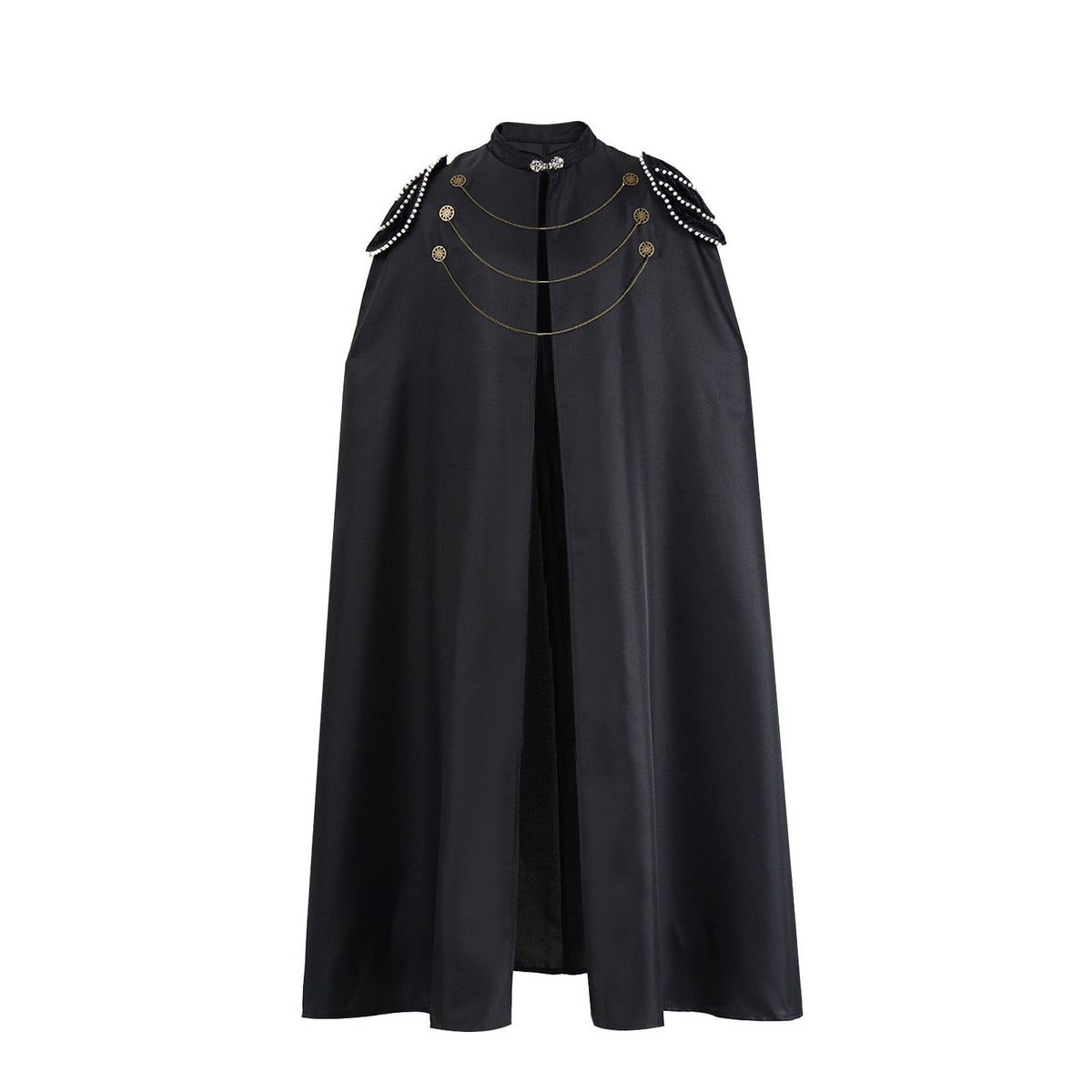 Medieval Hooded Wizard Cloak