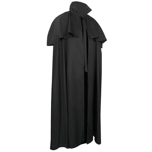 Medieval Hooded Wizard Cloak