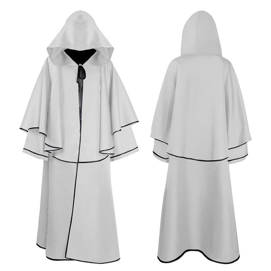 Medieval Hooded Wizard Cloak