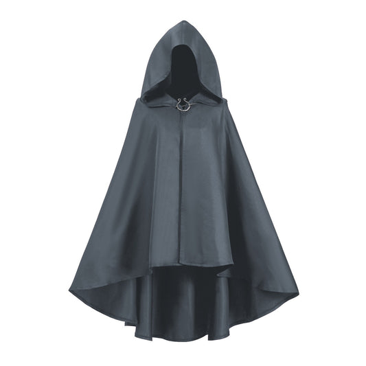 Medieval Hooded Wizard Cloak