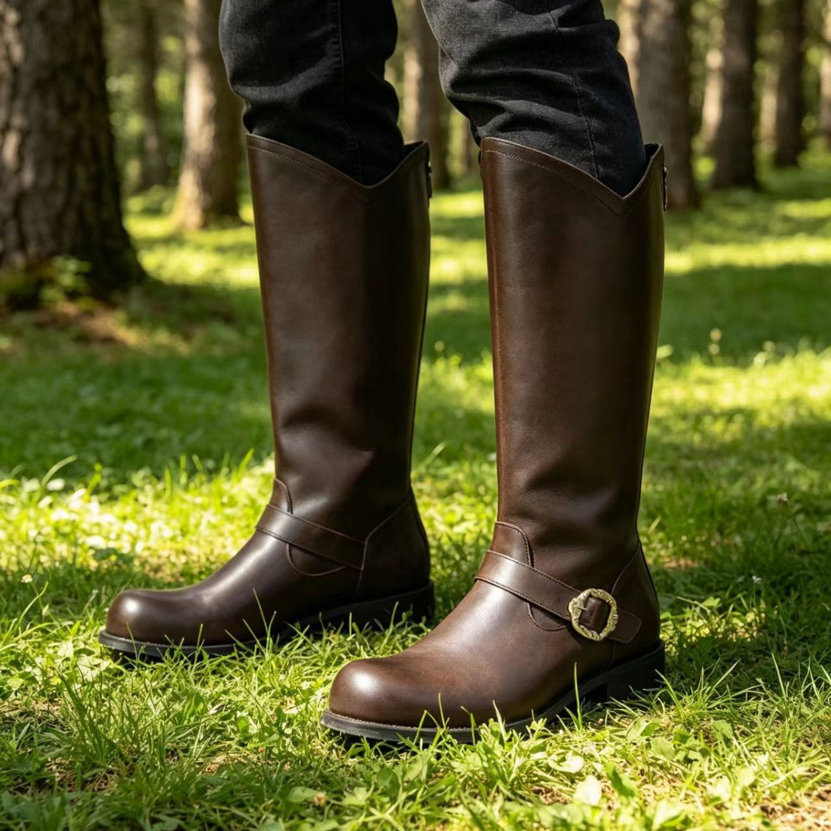 Medieval Knight Boots Men