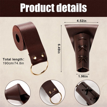 Medieval Knight Sword Leather Case