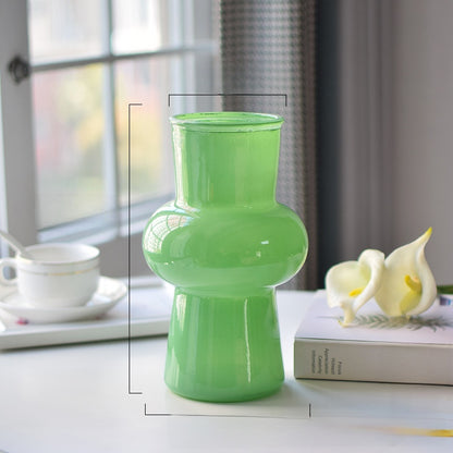 medieval lantern glass vase