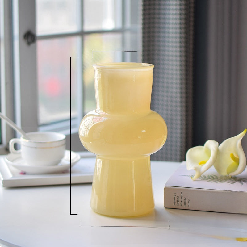 medieval lantern glass vase