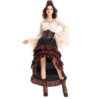Medieval Pirate Queen Corset Dress