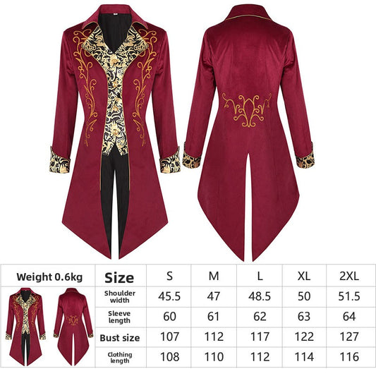 Medieval Punk Men's Tailcoat