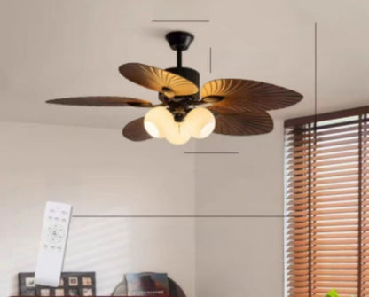 Medieval Style Ceiling Fan Light with Remote Control