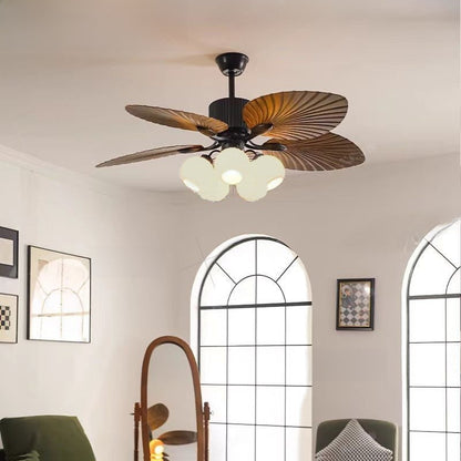 Medieval Style Ceiling Fan Light with Remote Control