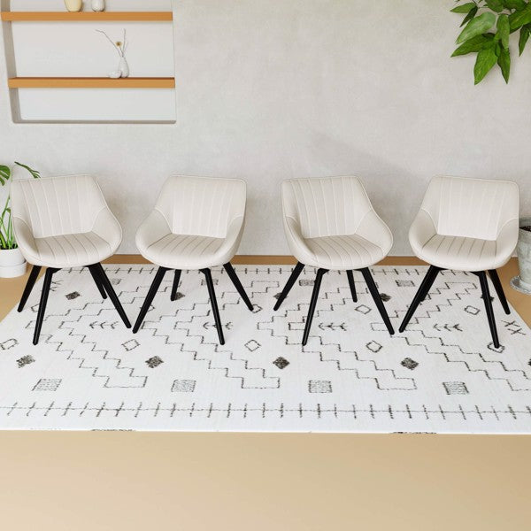 Medieval-style modern kitchen dining chairs