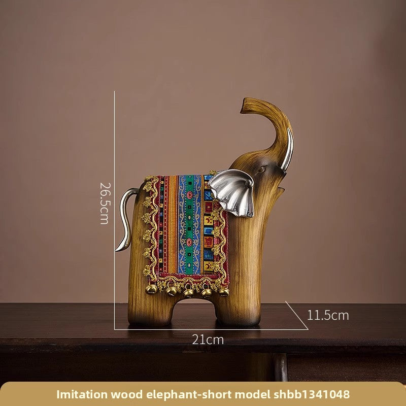 Medieval Style Rabbit Family Figurine