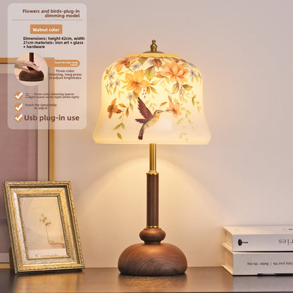Medieval Style Table Lamp with Dimmable LED