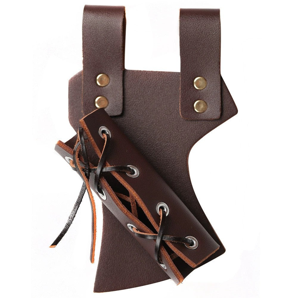 Medieval Viking sword scabbard waist belt