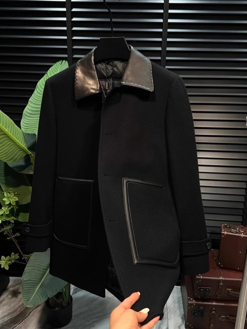 Medium and long down jacket