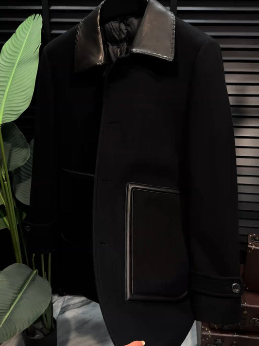 Medium and long down jacket
