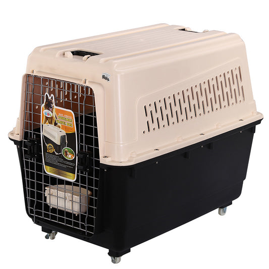 Medium Dog Air Travel Crate with Secure Latch
