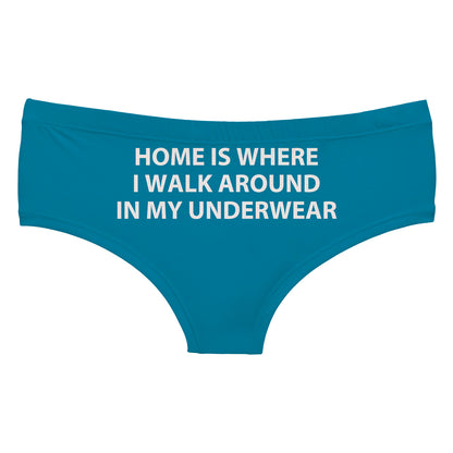 Medium-low waist letter-style women's thong pants
