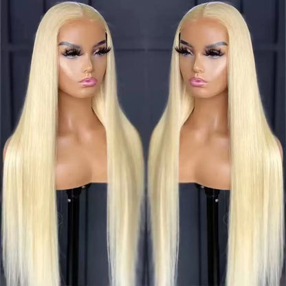 Medium Part Long Straight Synthetic Hair Wigs