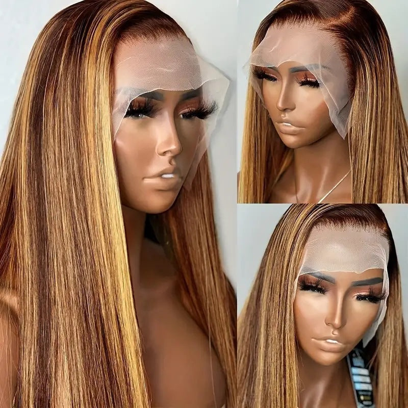 Medium Straight Synthetic Hair Wig