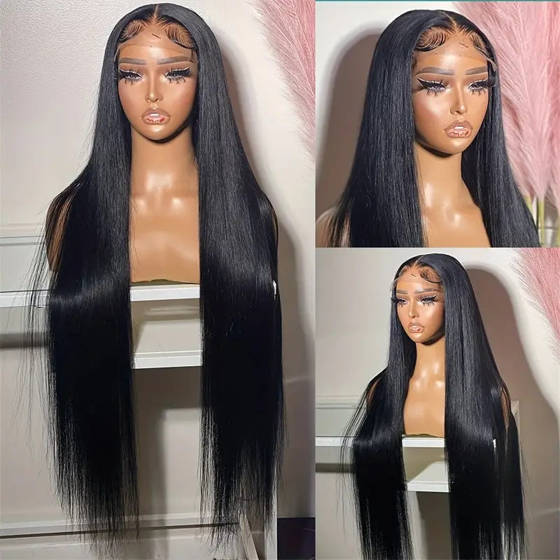 Medium Straight Synthetic Hair Wig