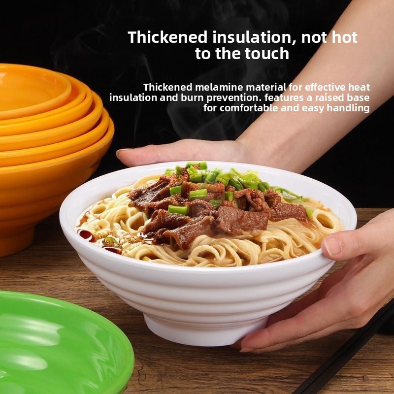Melamine Noodle Soup Bowl