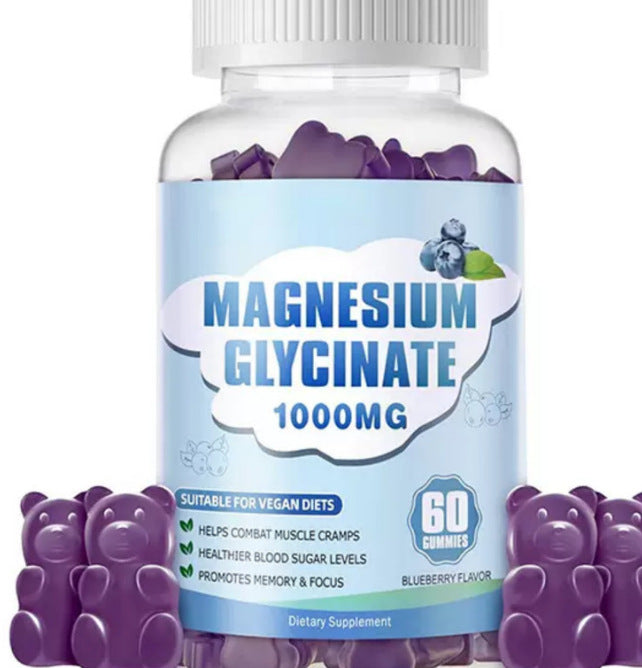Melatonin Magnesium Dietary Supplement Gummies Capsules