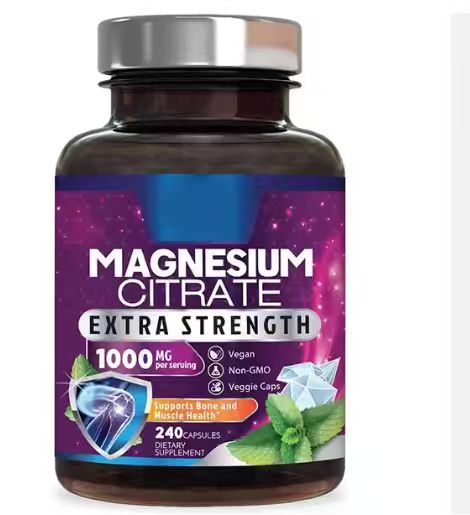 Melatonin Magnesium Dietary Supplement Gummies Capsules