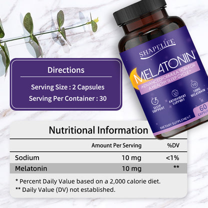 Melatonin Sleep Support Capsules