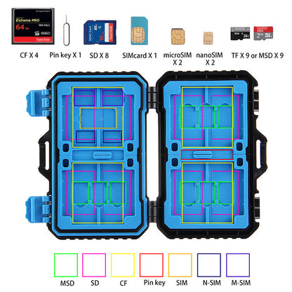 Memory Card Storage Case