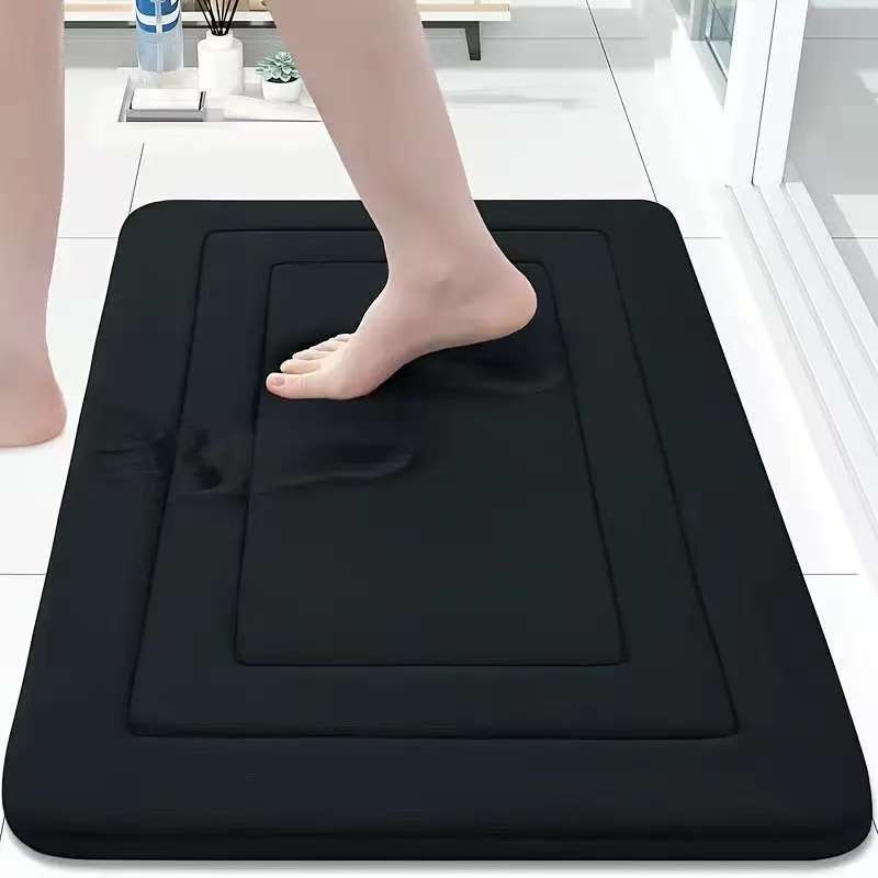 Memory Cotton Bathroom Anti-Slip Floor Mat