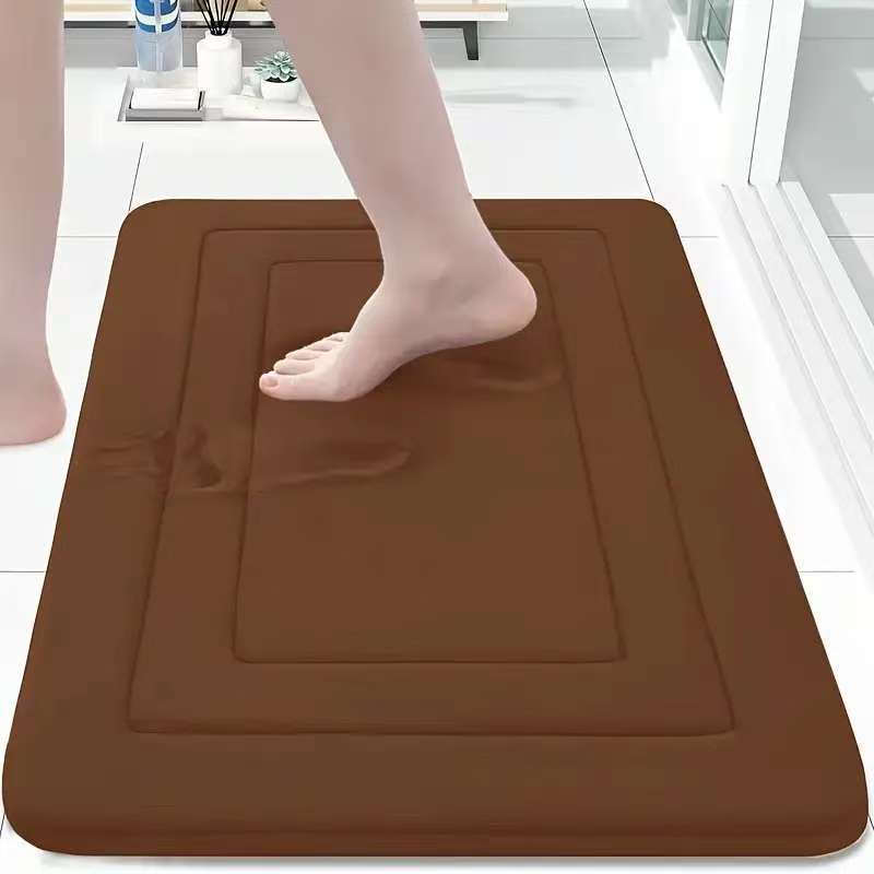 Memory Cotton Bathroom Anti-Slip Floor Mat