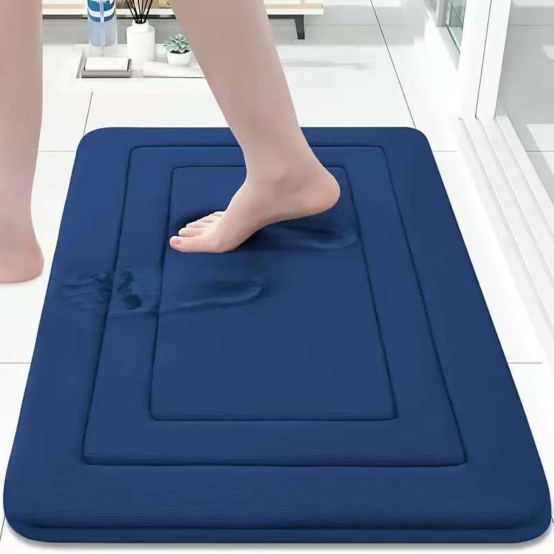 Memory Cotton Bathroom Anti-Slip Floor Mat