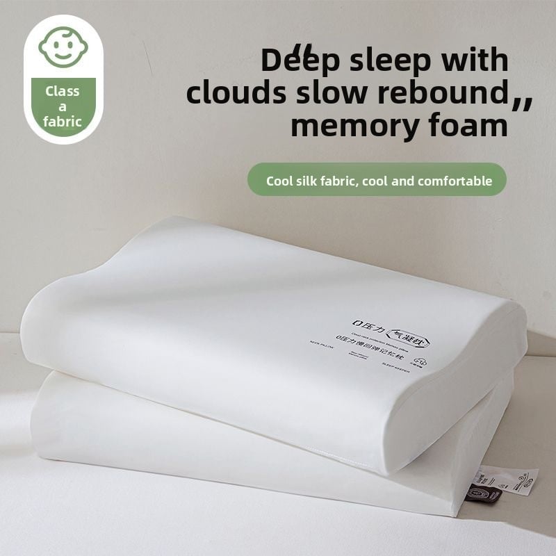 Memory foam aerosol pillow