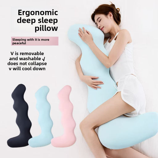 Memory Foam Body Pillow for Pregnancy Support
